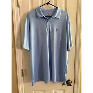 Callaway Opti Dry Blue Golf Polo Mens XL